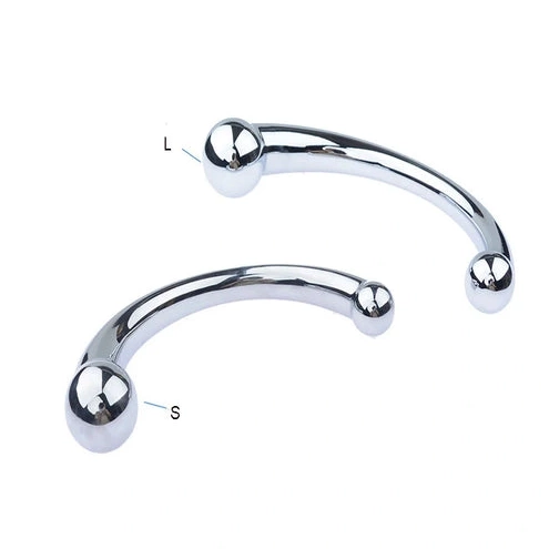Anal Hooks 5858 Elegant Double Steel Stainless Hook Ended Anal 0728